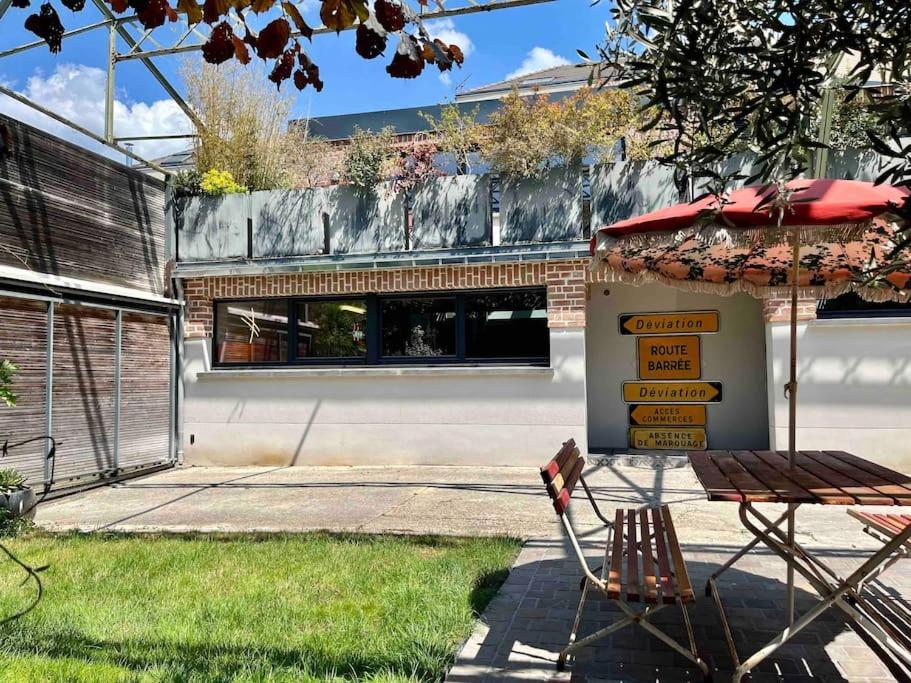 Rare ! Loft Atypique Centre-Ville Parking Jardin Reims Extérieur photo