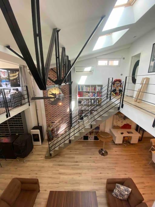 Rare ! Loft Atypique Centre-Ville Parking Jardin Reims Extérieur photo