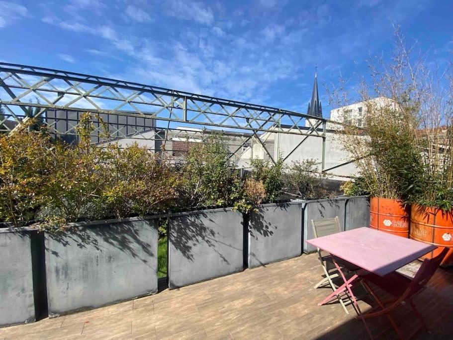 Rare ! Loft Atypique Centre-Ville Parking Jardin Reims Extérieur photo