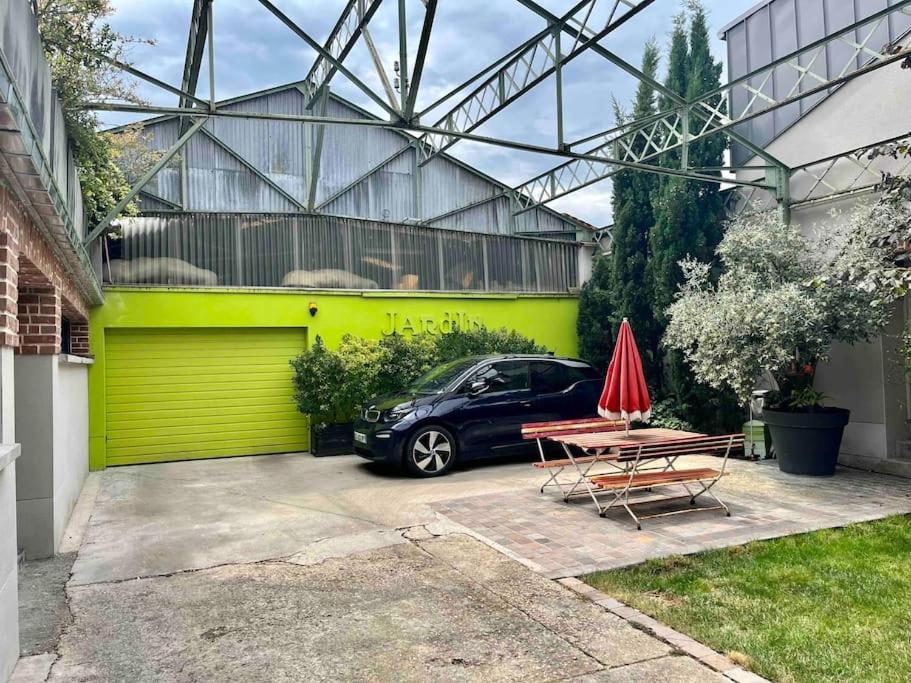 Rare ! Loft Atypique Centre-Ville Parking Jardin Reims Extérieur photo