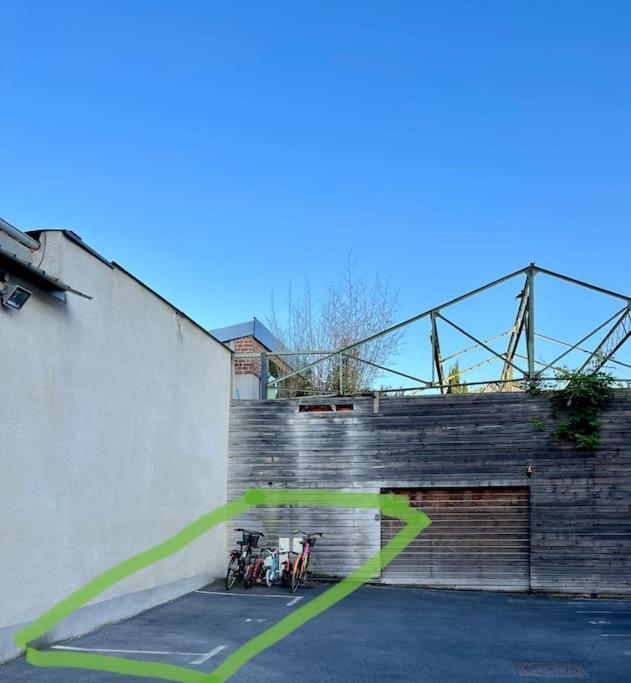 Rare ! Loft Atypique Centre-Ville Parking Jardin Reims Extérieur photo